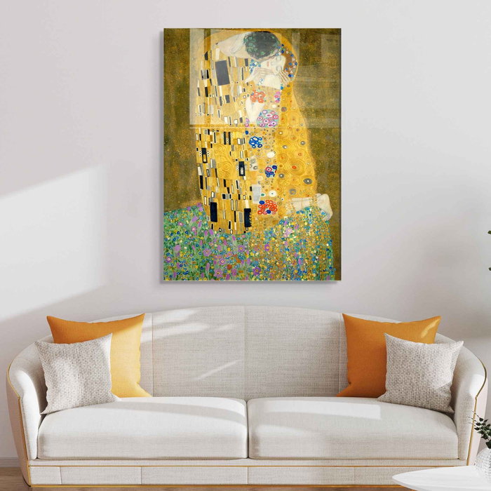 Wallity Cuadro Decorativo de Vidrio Templado Multicolor 70 x 100 cm